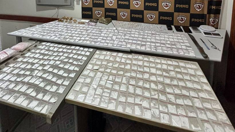 Homem é preso com mais de 850 porções de cocaína, crack e maconha