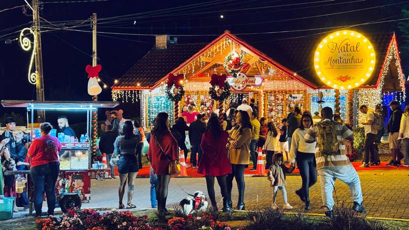 Natal nas Montanhas espera receber 300 mil turistas até fevereiro em Monte Verde