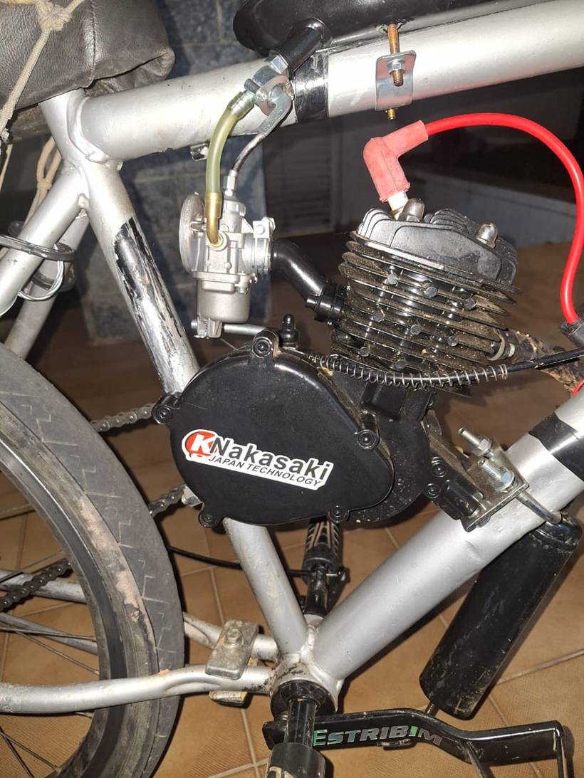 Bicicletas motorizadas irregulares são apreendidas em bairros de Santa Rita do Sapucaí