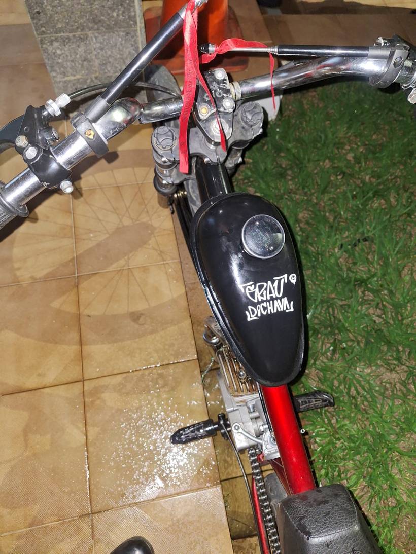 Bicicletas motorizadas irregulares são apreendidas em bairros de Santa Rita do Sapucaí