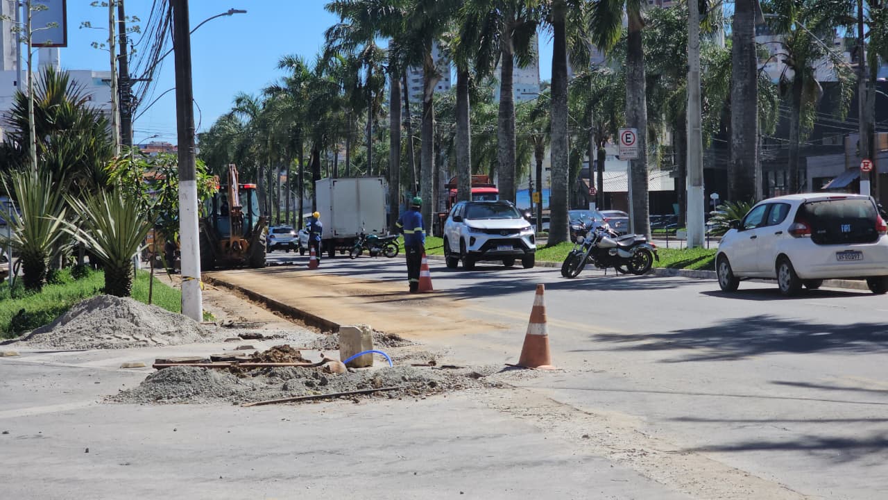 Copasa inicia substituição das redes de distribuição de água na Avenida Tuany Toledo