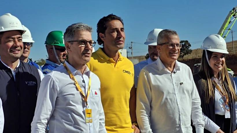 Zema cumpre agenda no Sul de Minas antes de deixar o governo para disputar presidência - Cimed - Dimas