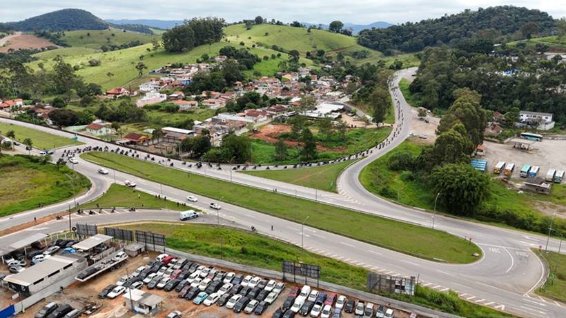 Cerca de 1,2 mil motos vão passar em rodovias da região durante romaria à Aparecida