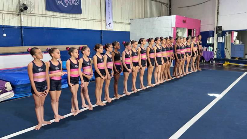 Ginastas de Pouso Alegre treinam para competir em Copa de Las Américas, no Peru