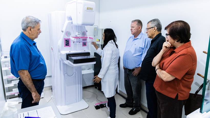 Novo mamógrafo vai triplicar oferta de exames no consórcio CISAMESP