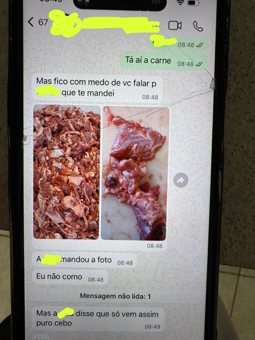 Escolas comunicam carne bovina com excesso de gordura e Prefeitura notifica fornecedor