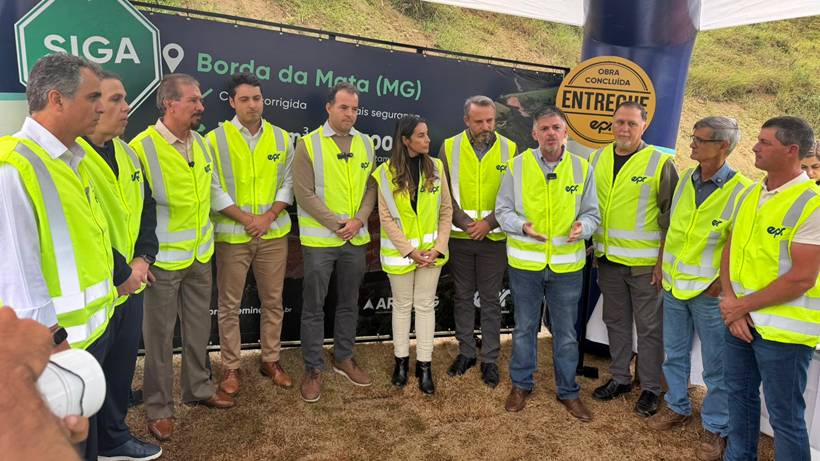 EPR entrega obras em Borda e Jacutinga; autoridades vistoriam melhorias na AMG-1935