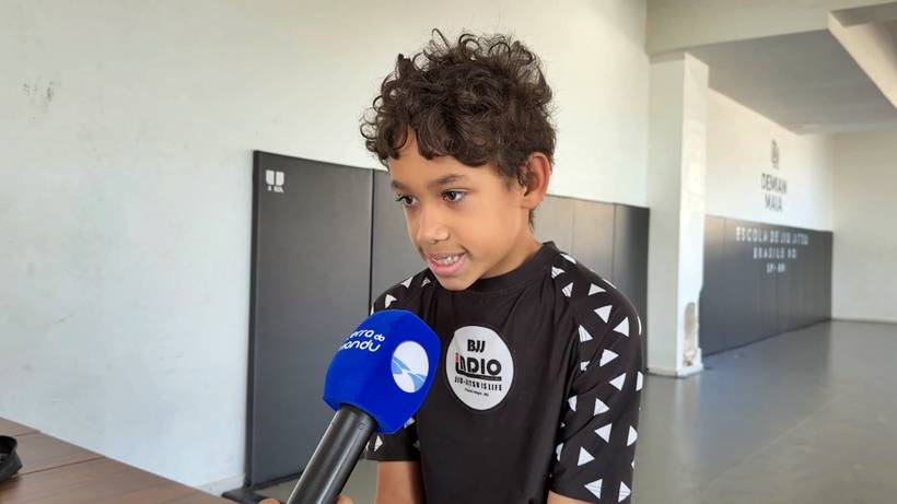 Aos 9 anos, menino de Pouso Alegre acumula 38 medalhas no jiu-jitsu e sonha em ser policial federal