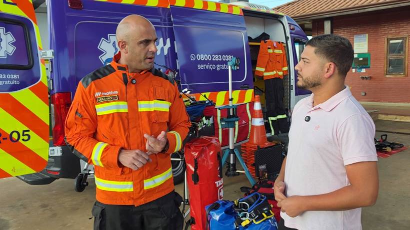 Motiva mantém todas as bases na Fernão Dias e anuncia troca de socorristas por enfermeiros