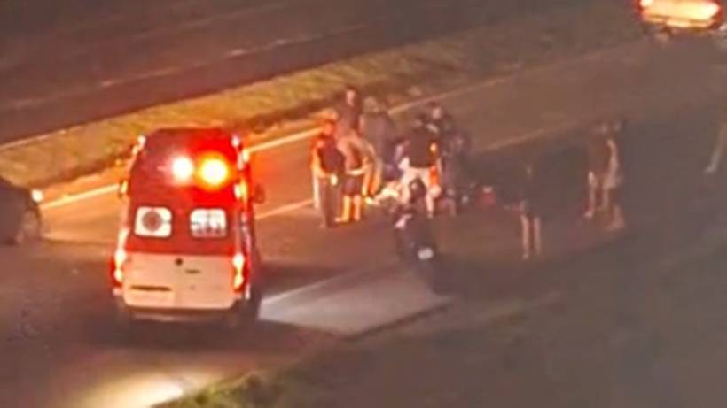 Homem morre atropelado ao tentar atravessar a Fernão Dias, em Extrema