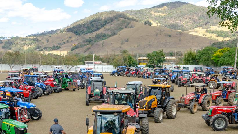 Cachoeira de Minas recebe Feira do Produtor Rural e Tratorada com shows gratuitos