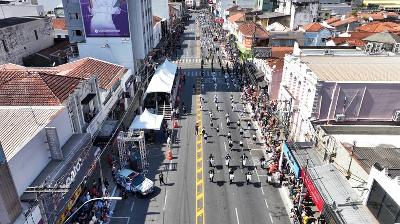 Confira a ordem das forças de segurança e escolas para o desfile no 7 de Setembro