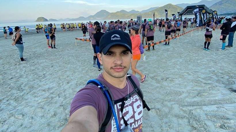 Universitário conquista terceira colocação na maior prova de corrida de trilha do Brasil