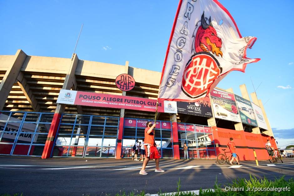 Pouso Alegre abre venda de ingressos para jogo contra a URT pela 12ª rodada  da Série D, pouso alegre fc