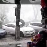 Imagens impressionantes: Moradores registram como ficou céu de Pouso Alegre nesta segunda