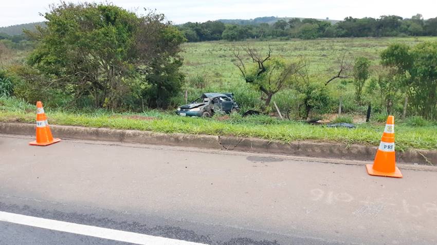 Acidentes deixam três mortos e sete feridos na Fernão Dias, no Sul de Minas. Foto: Polícia Rodoviária Federal