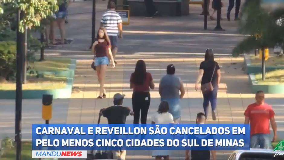 cidades cancelam carnaval 2022 - foto reprodução prefeitura de Paraisópolis