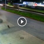 Vídeo mostra homem sendo atropelado por carro dirigido por mulher embriagada - Imagem: reprodução