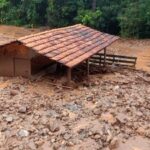 Temporal causa estragos em Wenceslau Braz e deixa BR-459 coberta de lama