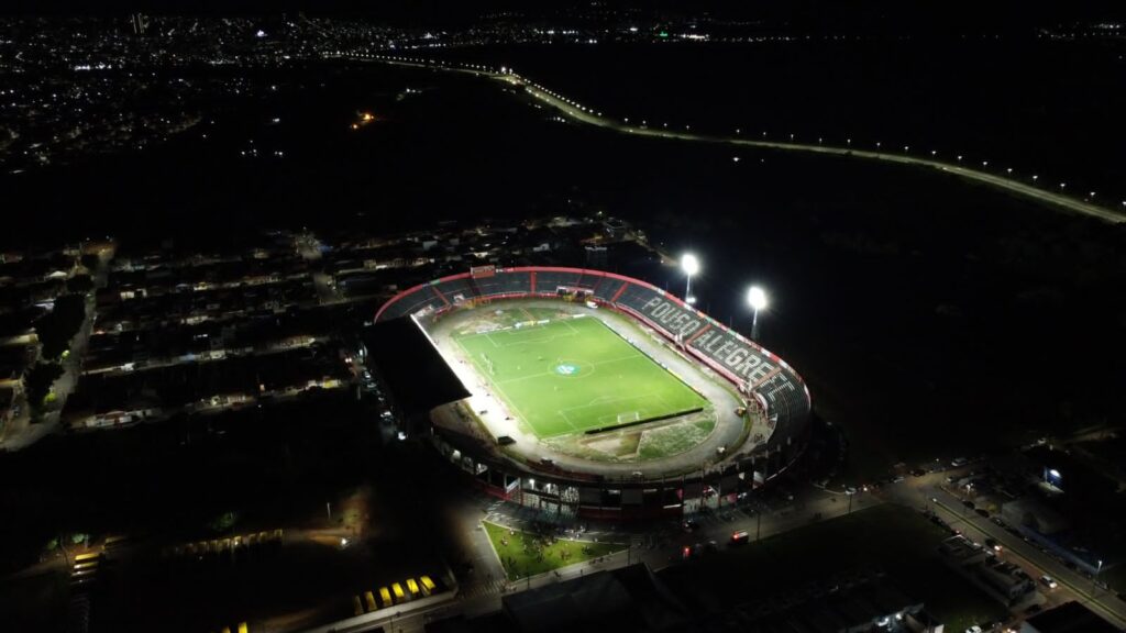 Manduzão estádio de Pouso Alegre - Foto - reprodução Roma Com Mkt