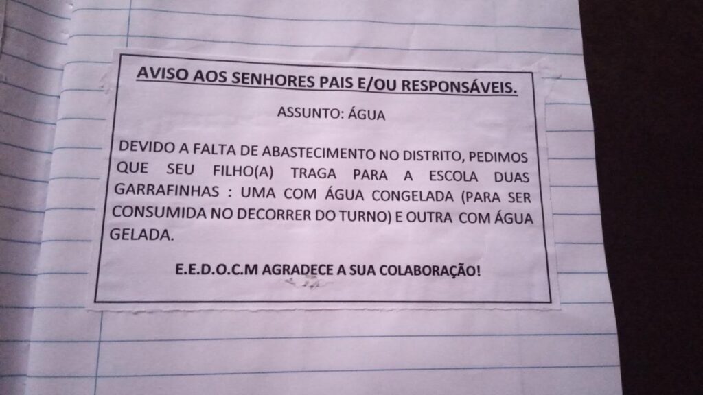 Aviso Copasa - Prefeitura Municipal de Borda da Mata