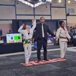 Lili Ferreira é bicampeã do Latino Americano de Jiu-Jitsu em Pouso Alegre