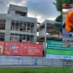 Trabalhador cai de uma altura de 12 metros em obra em Pouso Alegre