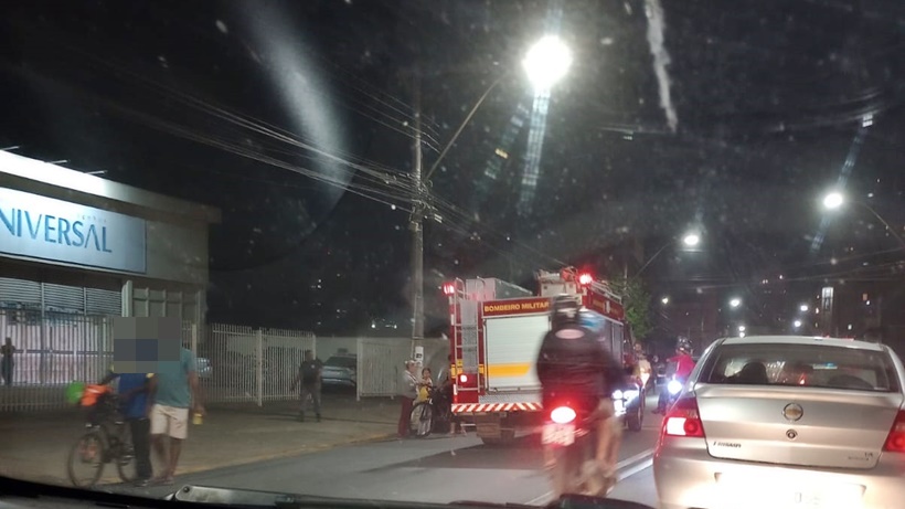 Ciclista é atropelado por carreta em avenida do bairro São Geraldo