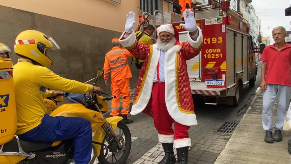 Papai Noel chega ao Shopping Poços de Caldas neste domingo