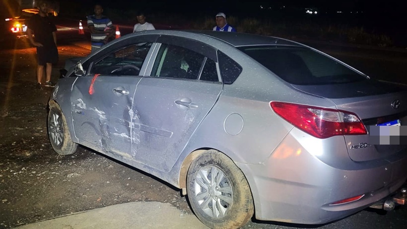 Duas pessoas ficam feridas em acidente entre Pouso Alegre e SRS