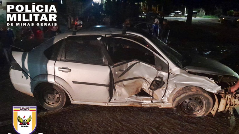 Duas pessoas ficam feridas em acidente entre Pouso Alegre e SRS