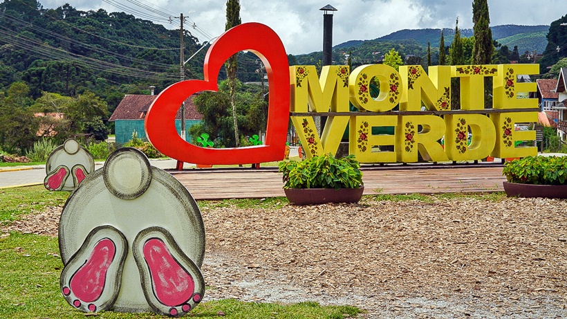 Monte Verde ganha decoração especial de Páscoa para receber turistas