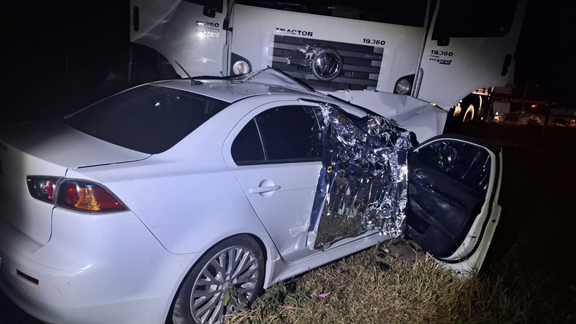 Vereador de Ipuiúna morre em acidente entre carro e caminhão na MG-455