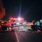 Homem morre e três pessoas ficam feridas em acidente na BR-459