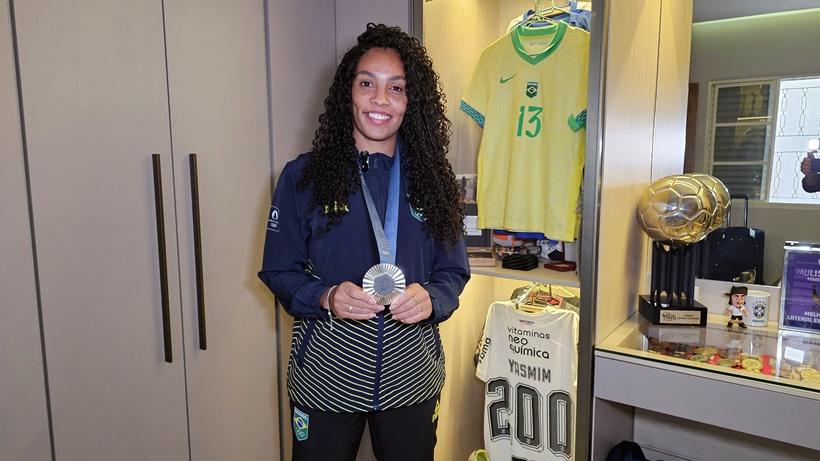 Medalhista Olímpica, Yasmim Ribeiro descansa em Pouso Alegre e fala da conquista com a seleção