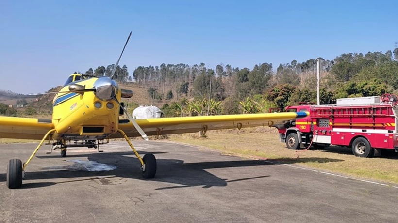 Homens são presos após incendiarem a Serra do Papagaio no Sul de MG