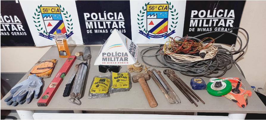 Homem é preso após furtar obra no centro de Pouso Alegre