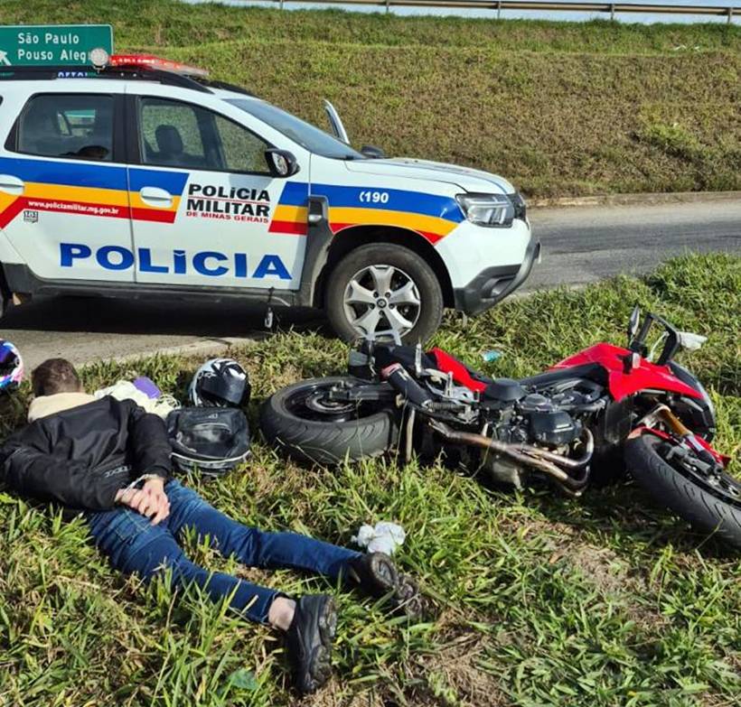Fuga a 190 KM/H na Fernão Dias: Homem é preso após cometer 18 infrações