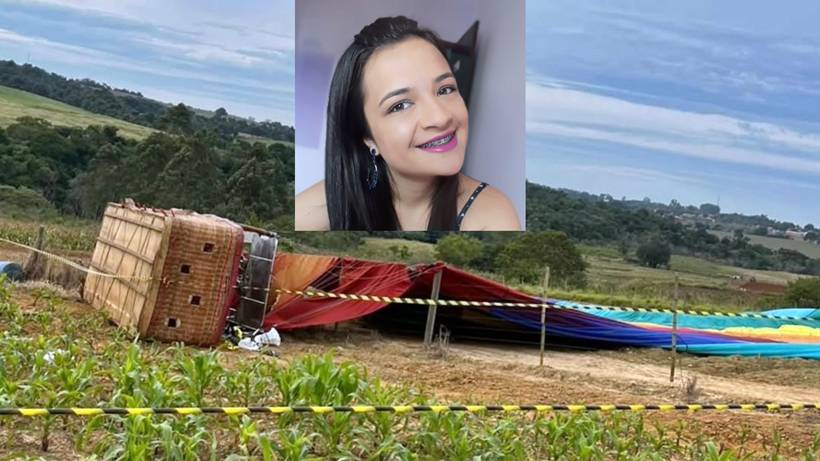 juliana alves - vítima de queda de balão. Imagem reprodução
