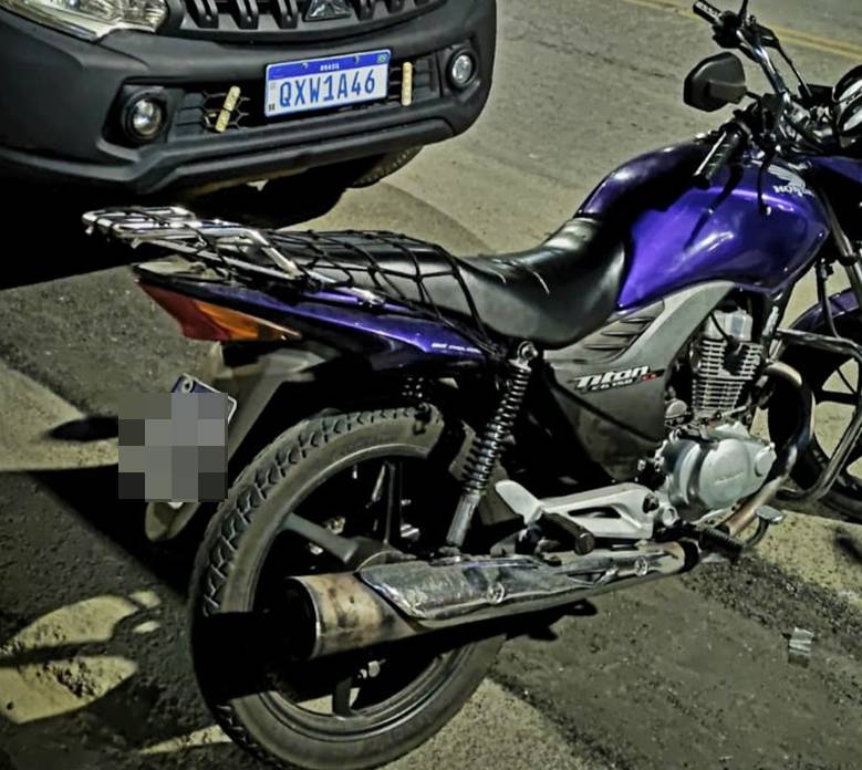 PM recupera moto furtada em Pouso Alegre e prende homem por receptação