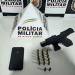 Homem é preso com arma em bar e diz que seria para proteção pessoal