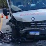 Ambulância de Congonhal se envolve em batida com mais dois veículos na BR-459