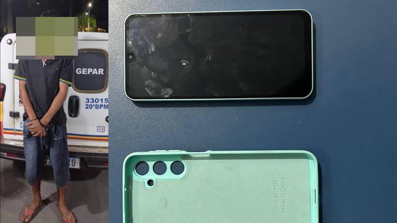 Homem furta celular em loja e diz que trocaria por pedras de crack