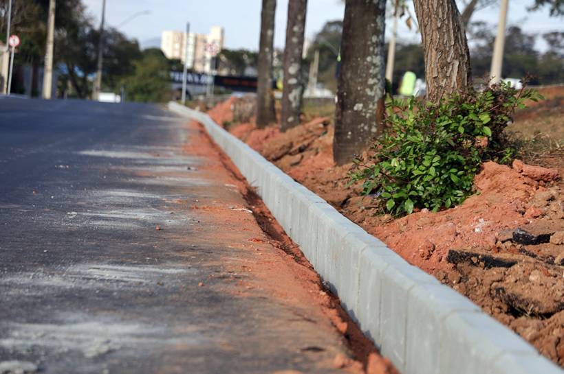 Obras na avenida do Horto Pouso Alegre