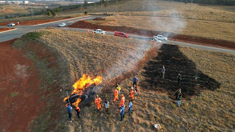 Agentes de Pouso Alegre participam de treinamento técnico com o Corpo de Bombeiros