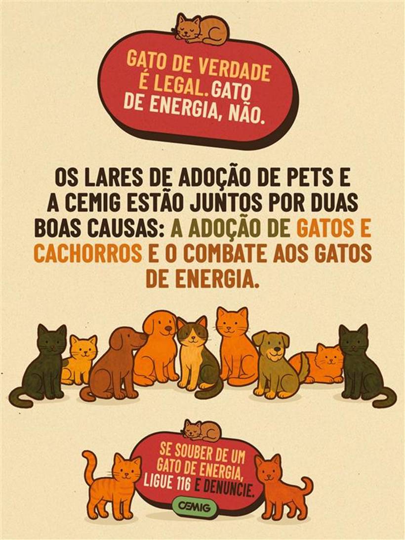 Center Box do Fátima recebe feira de adoção de pets promovida pela Cemig