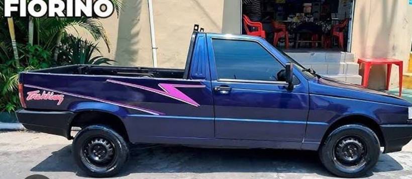Fiorino estacionada na rua é furtada durante a madrugada em Estiva