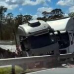Batida entre caminhões trava trânsito na Fernão Dias em Itapeva