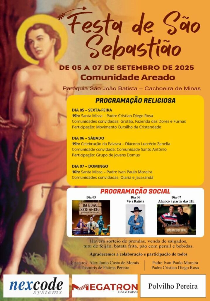 Cachoeira de Minas tem retorno de festa na zona rural após 10 anos