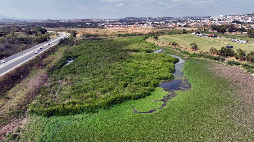 Pouso Alegre é contemplada com R$ 115 milhões pelo Governo Federal para construção de três bacias de contenção - Lagoa da Banana